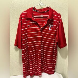 Nike Texas Rangers Casual shirts  Mens Size XL red